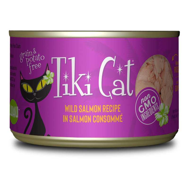 Tiki Cat Velvet Mousse Cat Food with Chicken in Broth - 2.8 oz