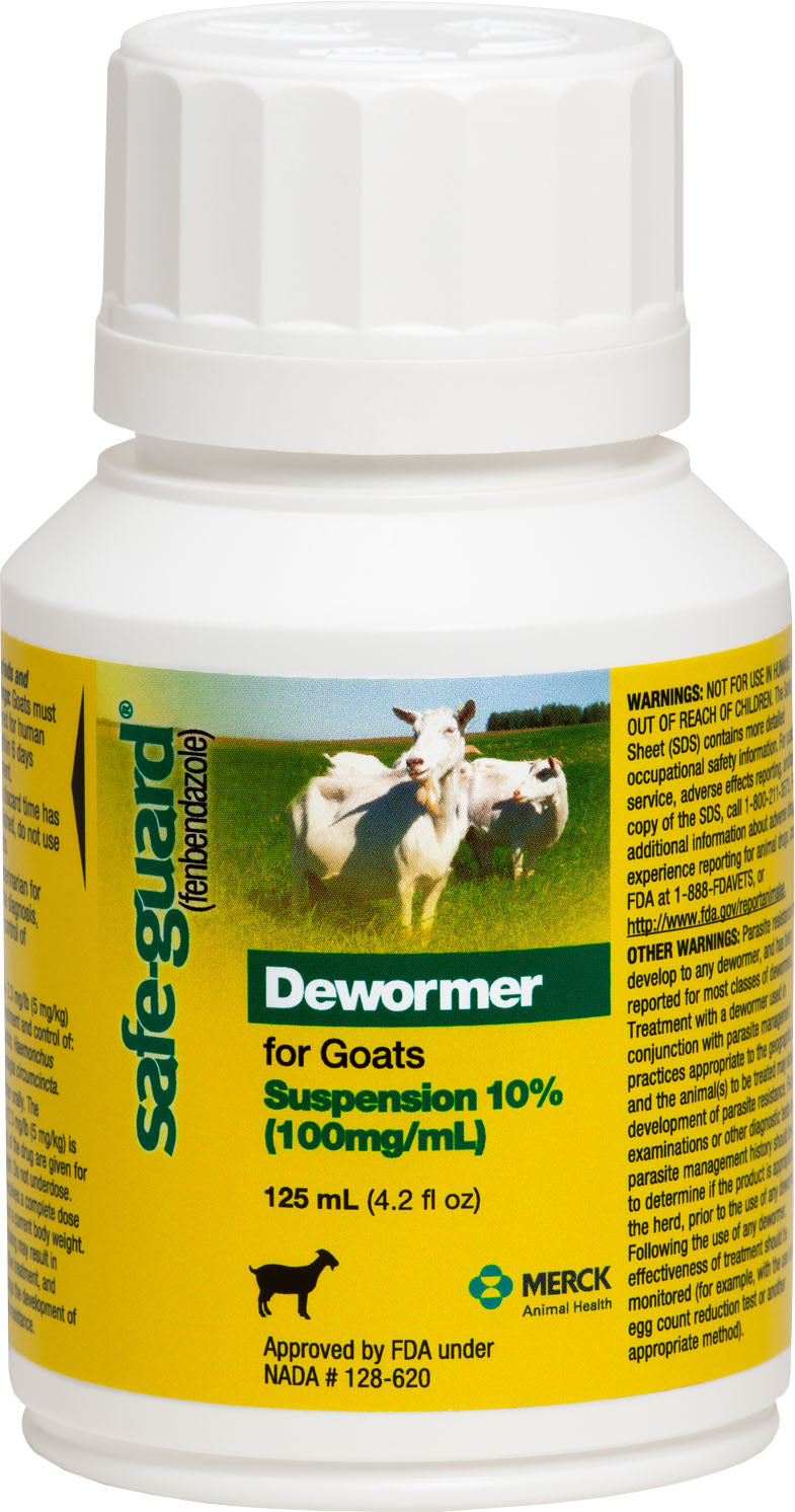 Safe-Guard 10% Suspension Goat Dewormer