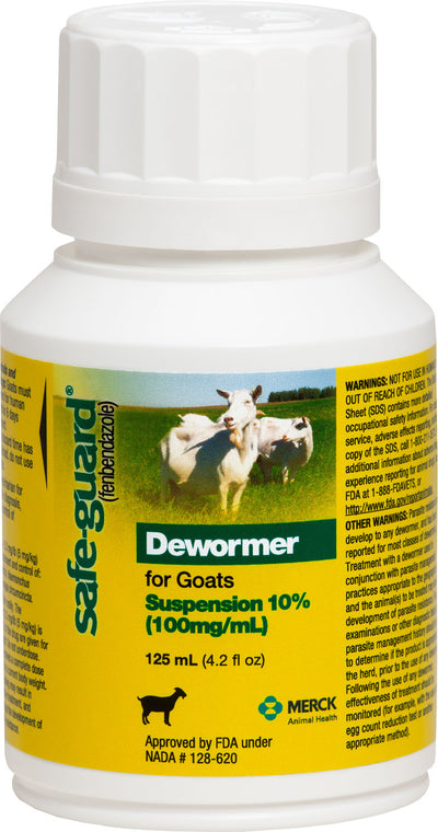 Safe-Guard 10% Suspension Goat Dewormer