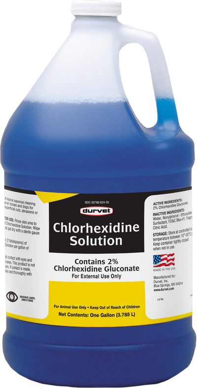 Durvet Chlorhexidine Gluconate 2% Solution