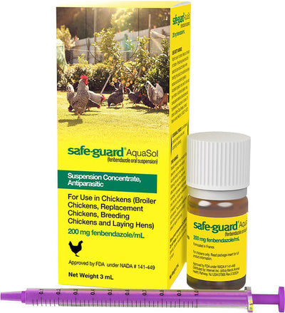 Safeguard Aquasol Chicken Dewormer