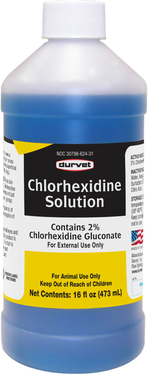 Durvet Chlorhexidine Gluconate 2% Solution