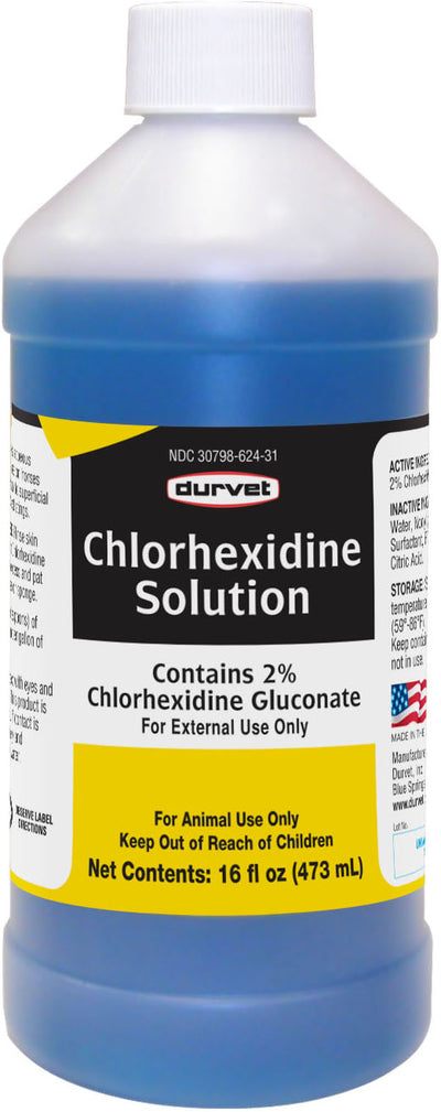 Durvet Chlorhexidine Gluconate 2% Solution