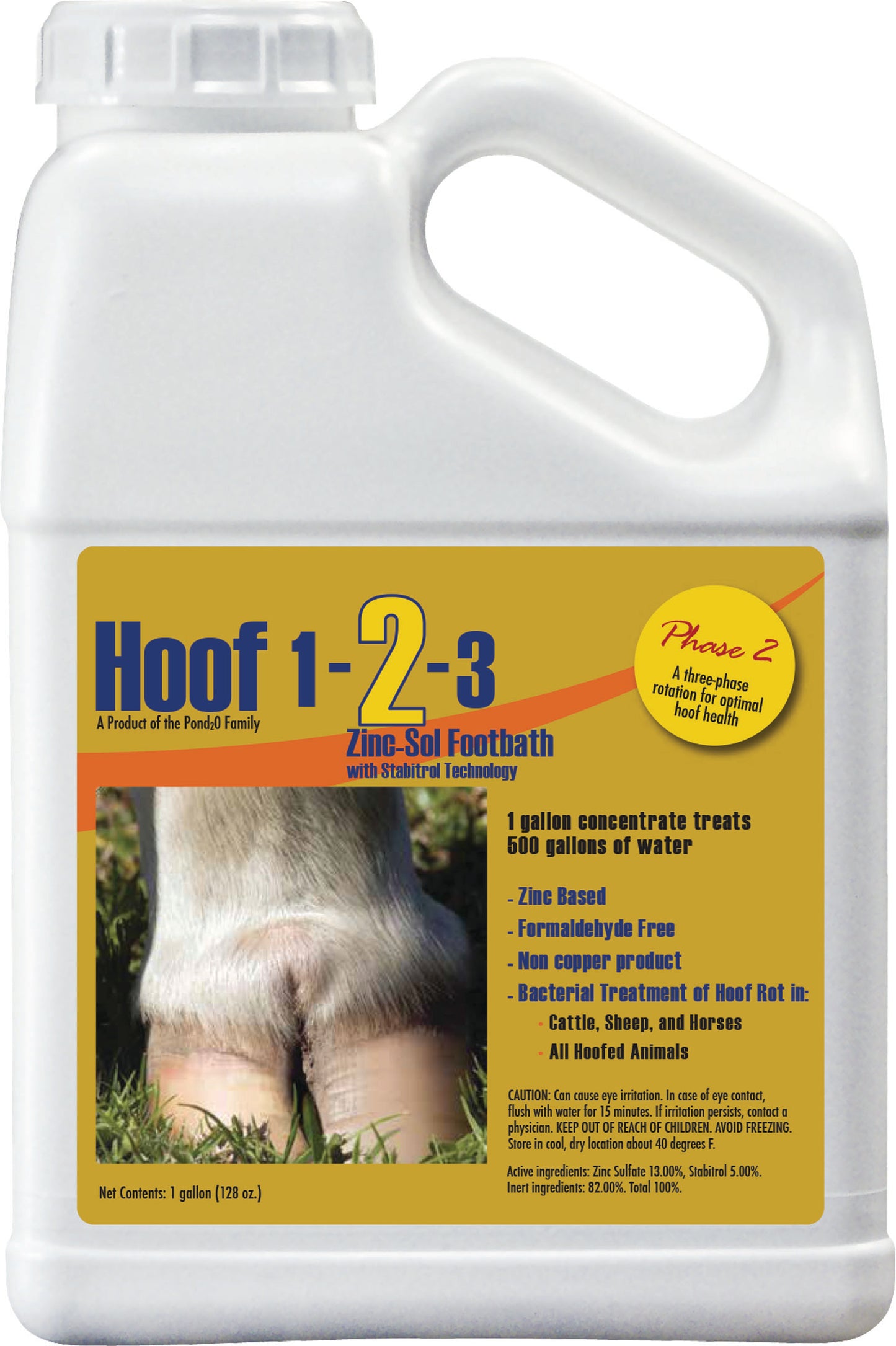 Hoofvet 2 Zinc-Sol Footbath Concentrate