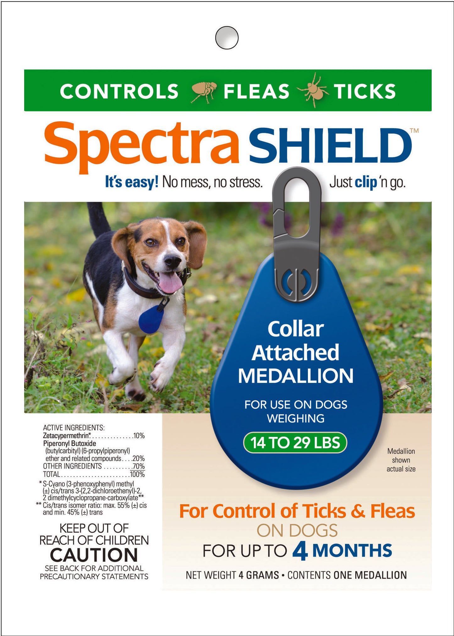 Spectra Shield Medallion For Dogs