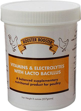 Rooster Booster Vitamins  & Electrolytes W/Lacto
