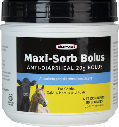 Durvet Maxi-Sorb Anti-Diarrheal Bolus