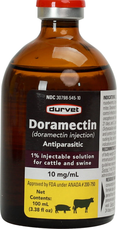 Durvet Doramectin 1% Injectable