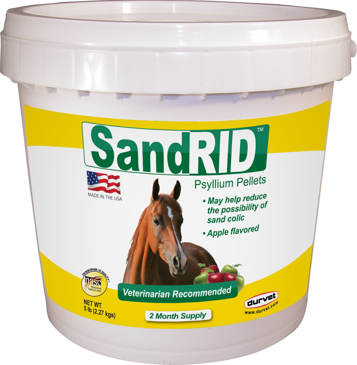 Durvet Sandrid Psyllium Pellets