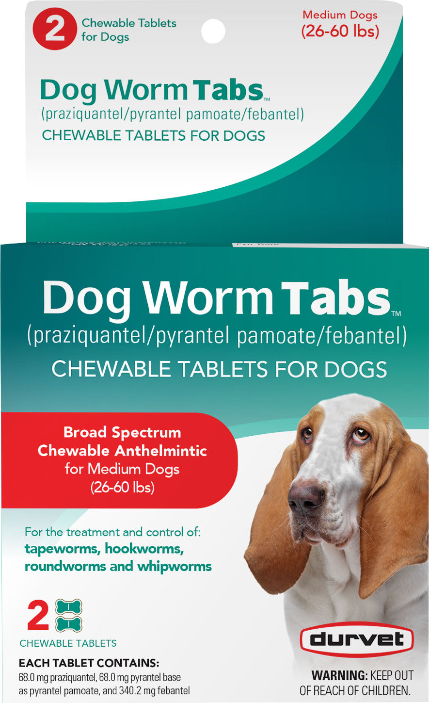 Durvet Dog Worm Tabs