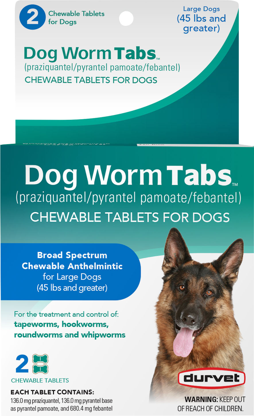 Durvet Dog Worm Tabs