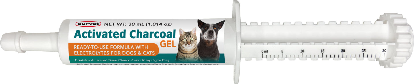 Durvet Activated Charcoal Gel Dog And Cat (Pack Of 6)