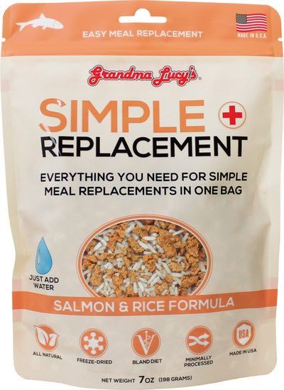 Grandma Lucy's Simple Replacement 7 oz, Salmon and Rice