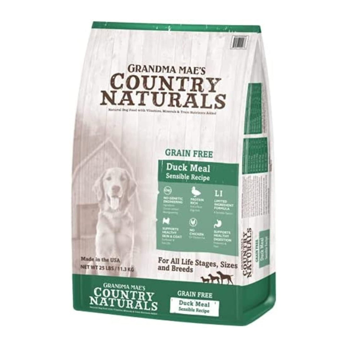 Grandma Mae's Country Naturals Country Naturals Grain Free Limited Ingredient Dog Duck 4 Lb