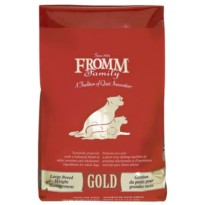 Fromm Weight Management Gold Dry Dog Food, Turkey Recipe, 30 lb, Large & Giant Breeds