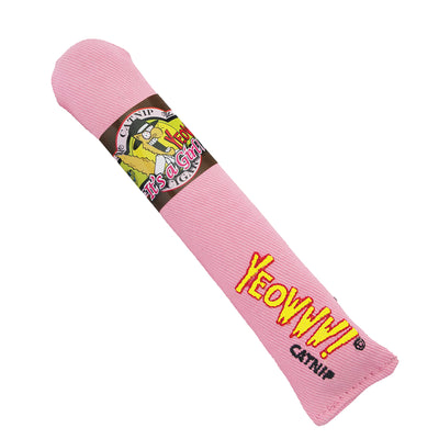 Yeowww! Catnip Toy, "It's a Girl! Pink Cigar