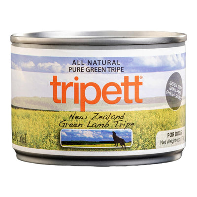 Petkind 328024 Tripett New Zealand Green Lamb Tripe For Pets, 5.5-Ounce Can, (Pack Of 24)