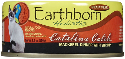 Earthborn Holisitc Catalina Catch Grain-Free Moist Cat Food | Case of 24 cans