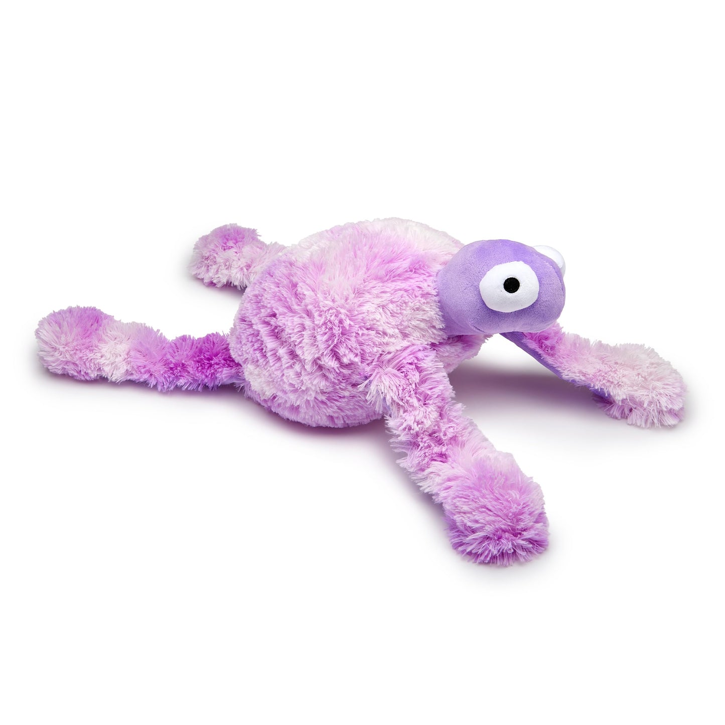 Gor Pets Plush Turtle Crinkle Dog Toy - Soft & Cuddly Squeaky Toy for Puppies, Small, Medium, and Large Dogs - Durable & Safe Puppy Toy - Perfect for Snuggling & Interactive Play - Small, Purple