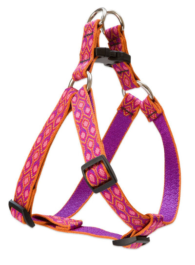 LupinePet Originals 3/4" Alpen Glow 15-21" Step In Harness for Small Dogs