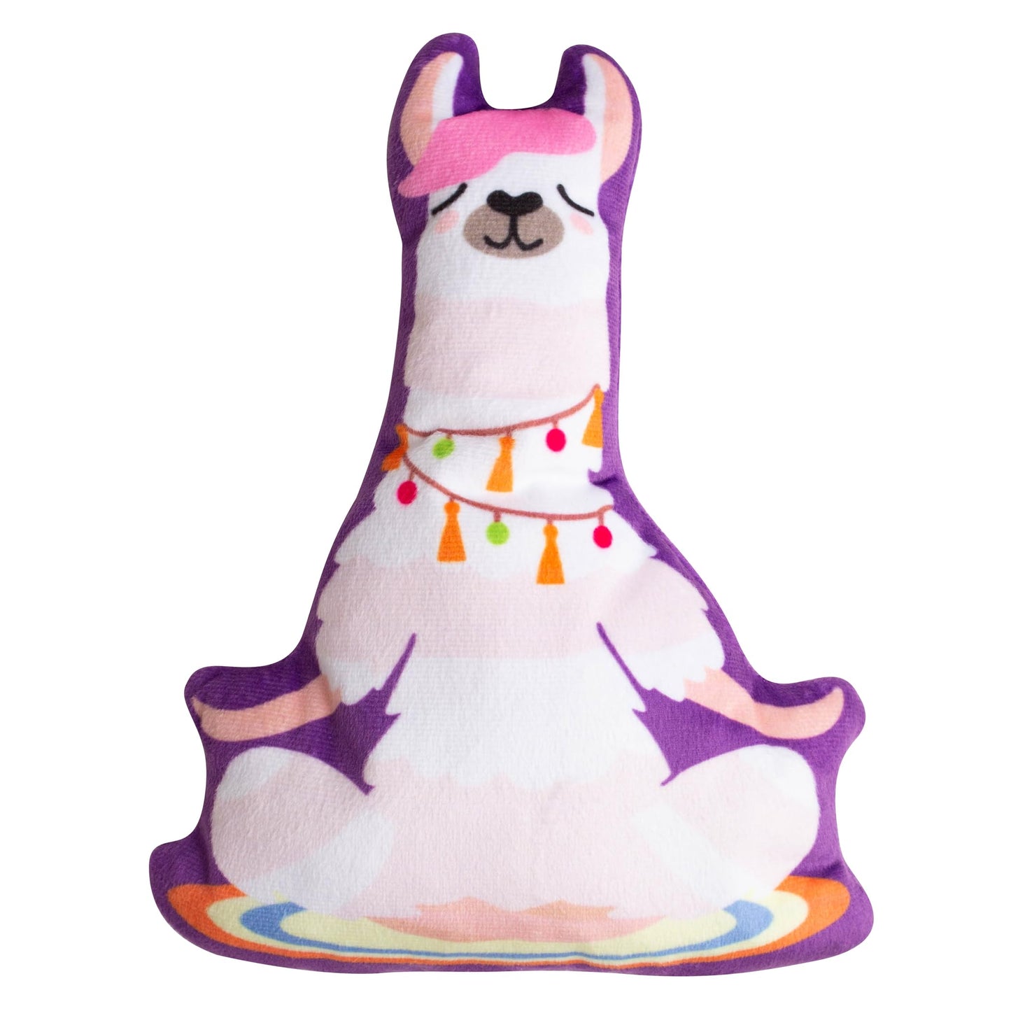 Snugarooz 712189 10 in. Snugar Llamaste Dog Toy