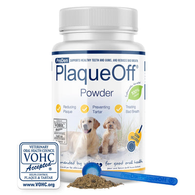 ProDen PlaqueOff Dental Care for Dogs and Cats, 60gm