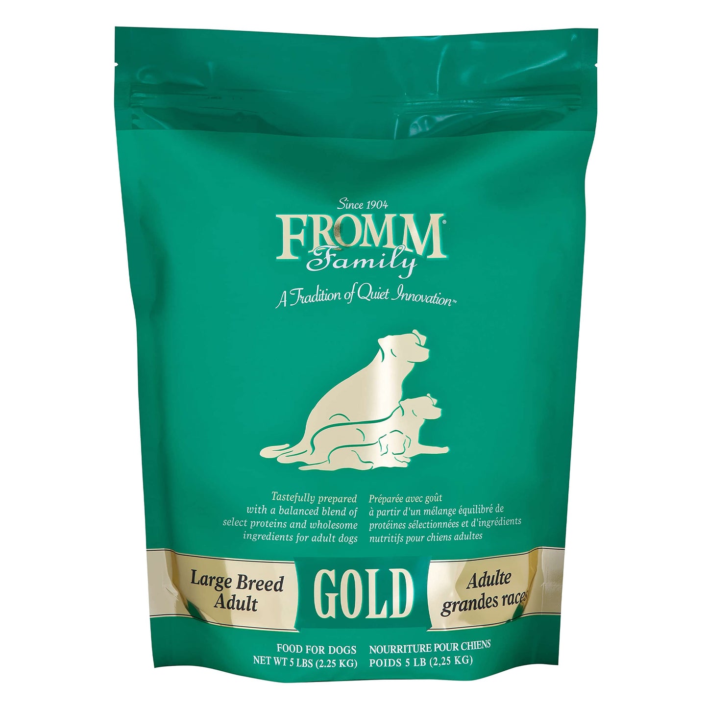 Fromm Gold Large Breed Adult Dry Dog Food, 5-Pound Bag