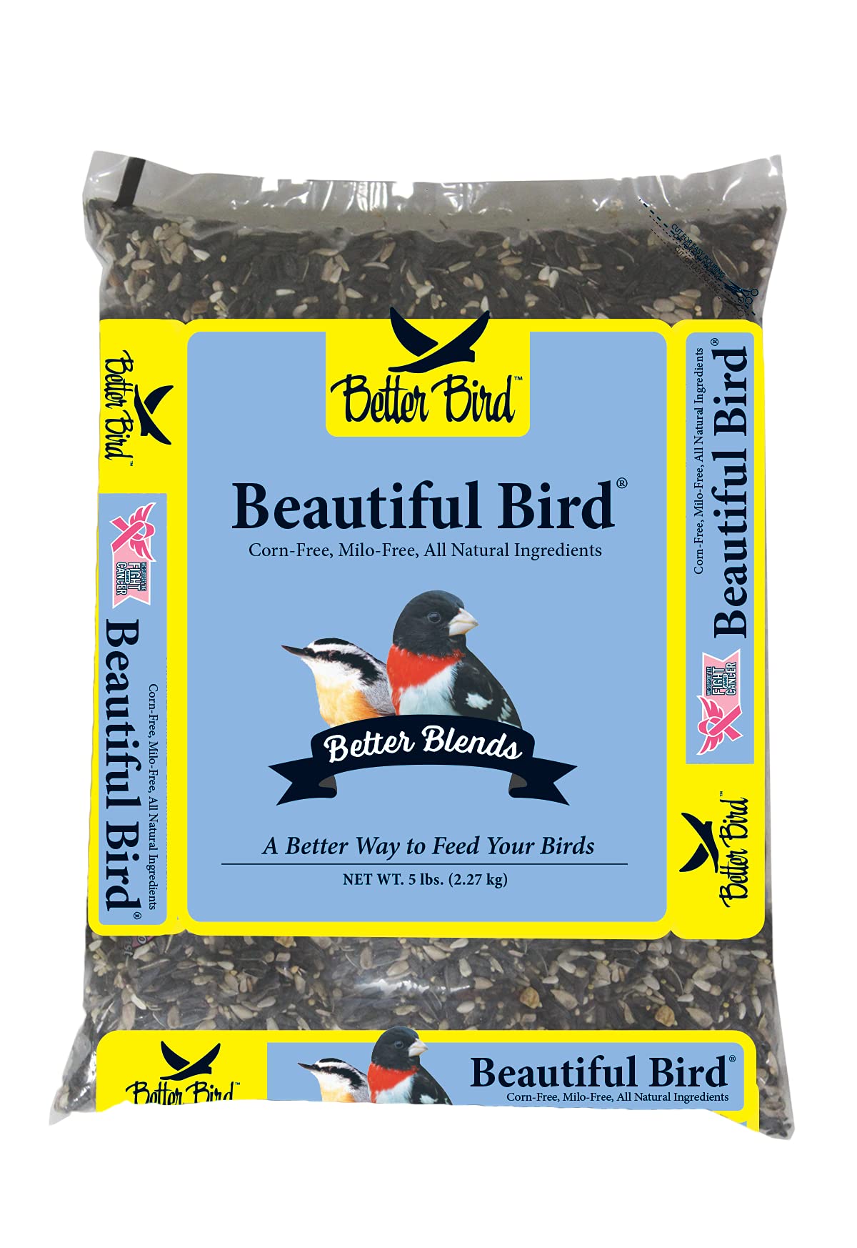 Better Bird Beautiful Bird Food, 5 Lb