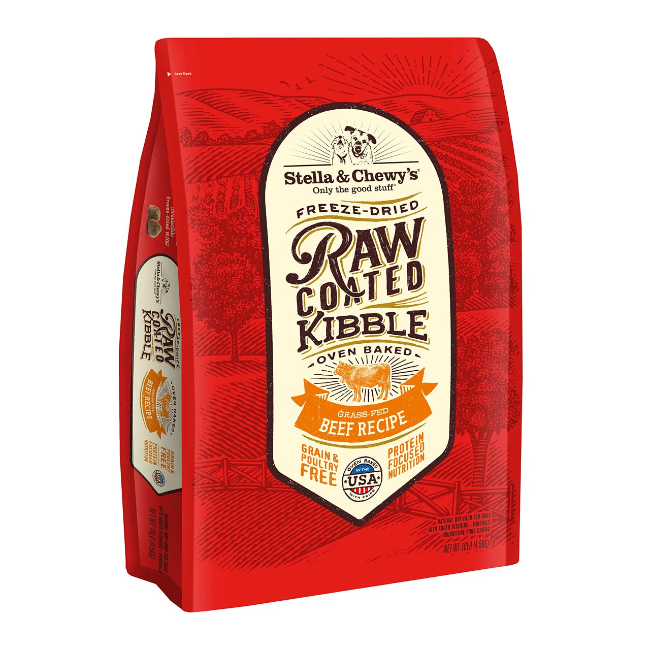 Stella & Chewy's Raw Coated Beef 3.5Lb Dry Dog Food