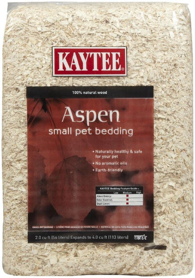 Kaytee Aspen Bedding & Litter - 113 liters