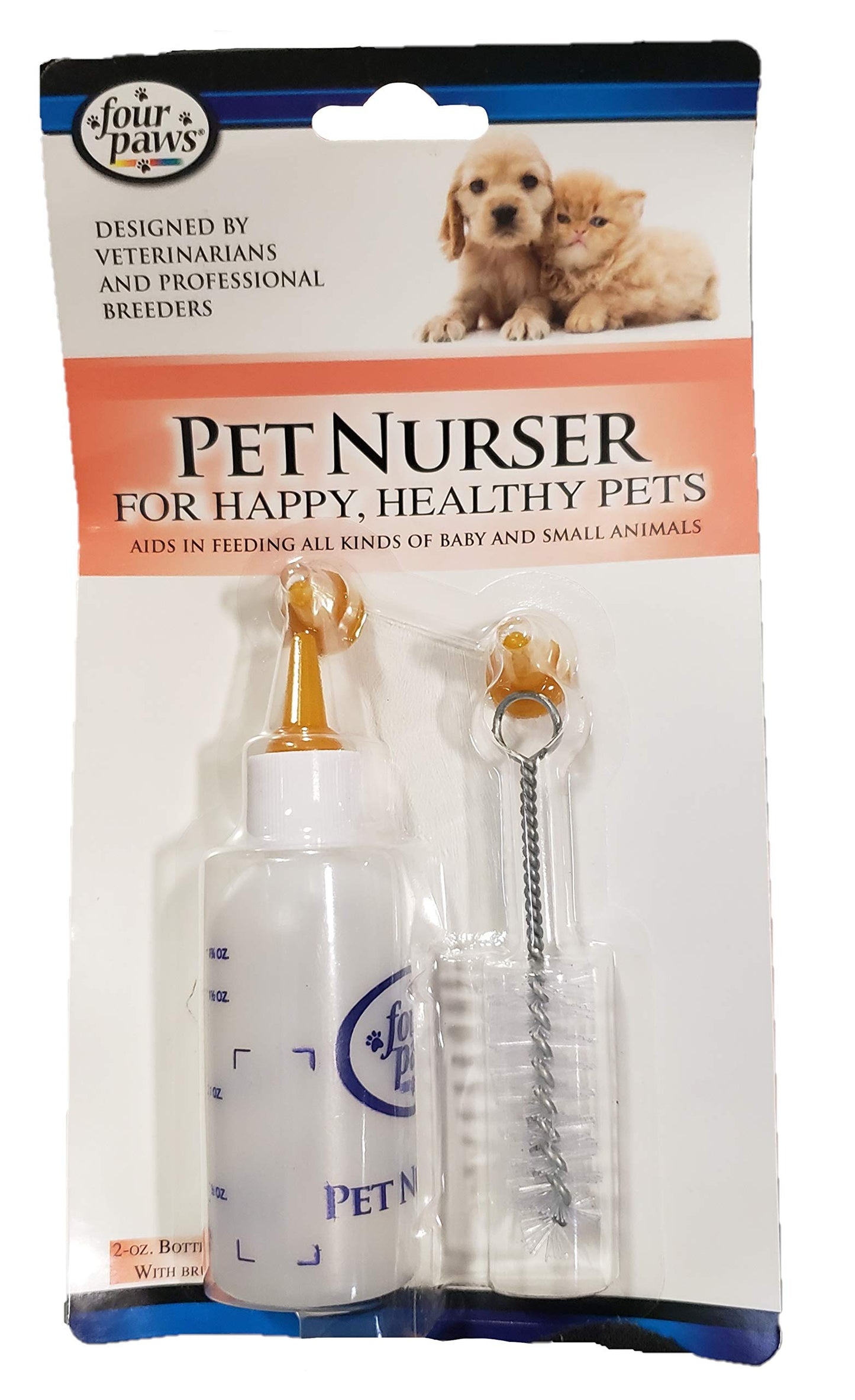 Nurser Bottle & Brush Kit 2oz