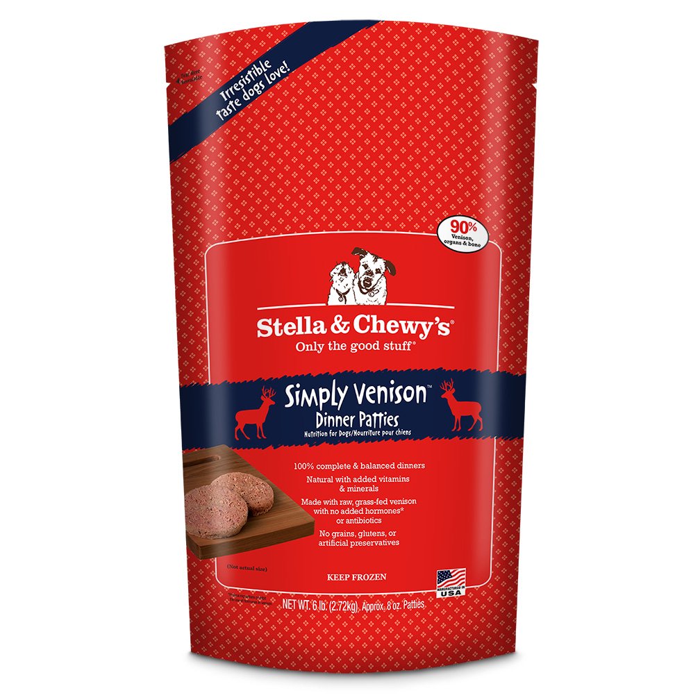 Stella & Chewy'S Frozen Simply Venison Dinner For Dog, 6-Pound