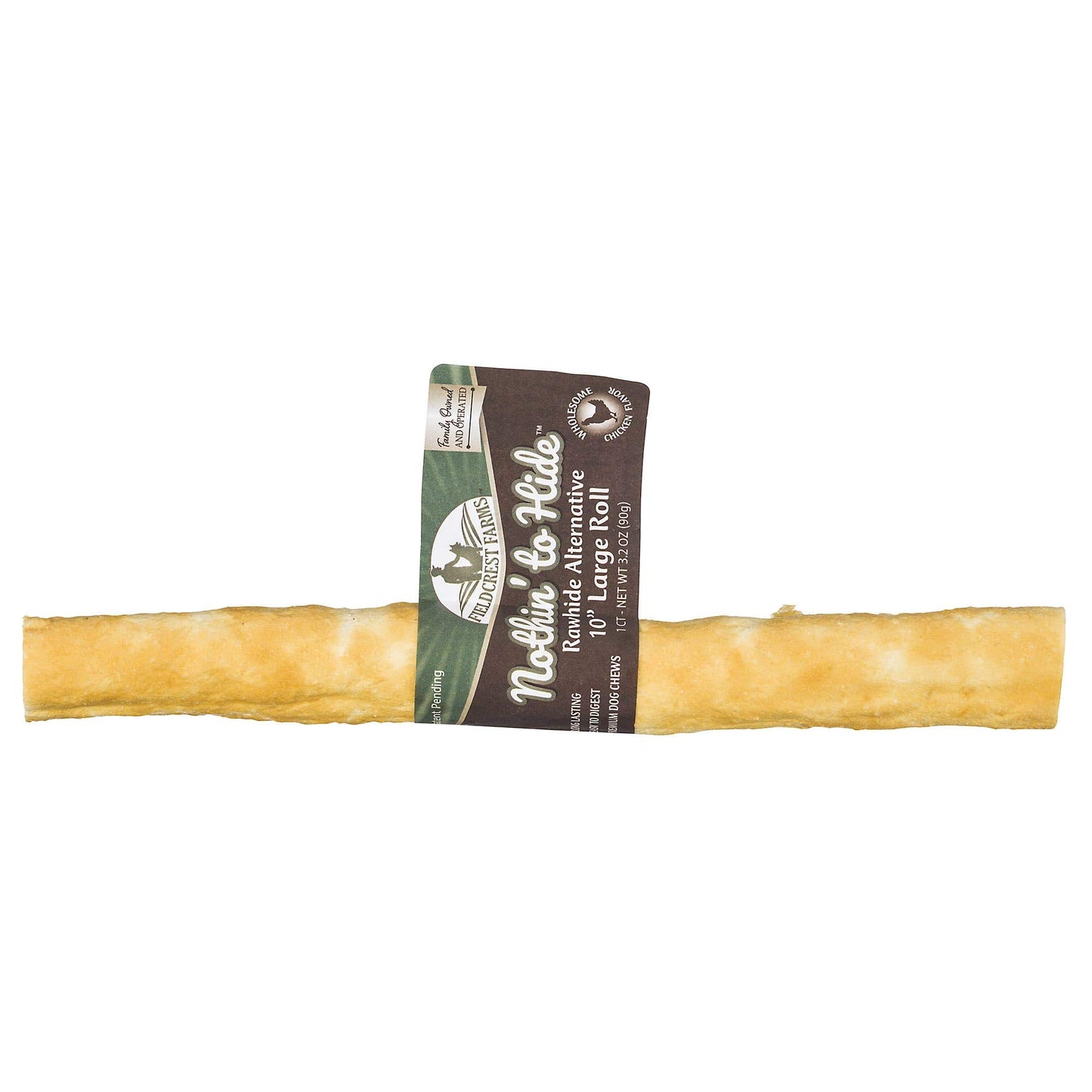 Fieldcrest Farms Nothin' to Hide Chicken Roll Dog Chew, 3.2 oz.