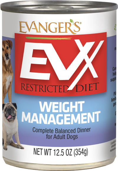 EVX Restricted Diet: Weight Management Canned Dog Food - 12, 12.5 oz Cans