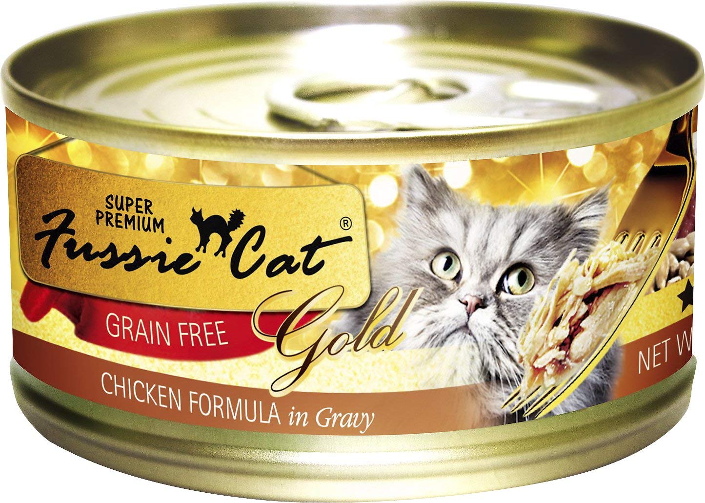 Fussie Cat Chicken with Gravy (24/5.5oz Cans)