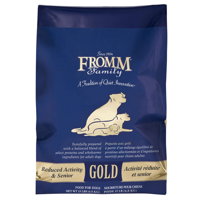 Fromm Family Foods 727543 Gold Nutritionals Senior 15 Lb Dry Dog Food (1 Pack), One Size