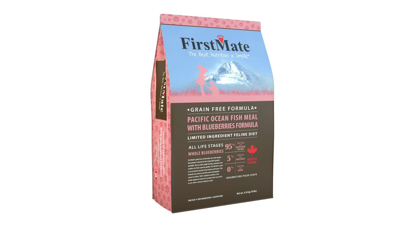 Firstmate Pet Foods Renaissance Grain Free Cat Food With Blueberries, 3.96-Pound