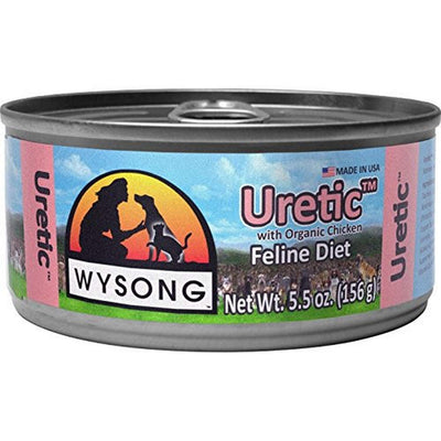 Wysong Uretic With Organic Chicken Feline Diet Canned Cat Food - 5.5 Ounce Can