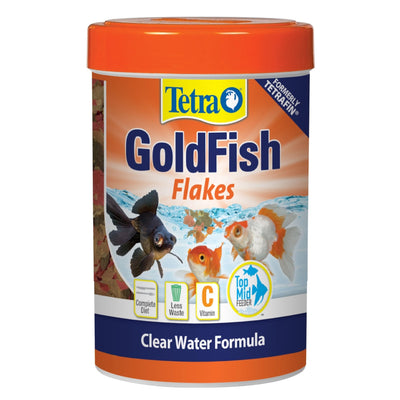 Tetra TetraFin Goldfish Flakes 3.53 Ounces, Balanced Diet (16227)