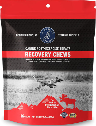 Annamaet Recovery Chews - Canine Post-Exercise Treats 160g