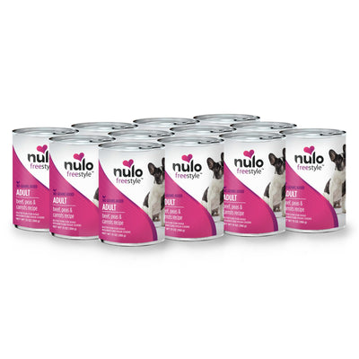 Nulo Grain Free Canned Wet Dog Food (13 oz, Beef) - 12 Cans