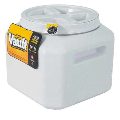 Gamma2 Vittles Vault Dog Food Storage Container with Airtight Lid, holds up to 25-30 Pounds of Dry Pet Food, Cat Kibble and Bird Feed, BPA Free, Made in USA