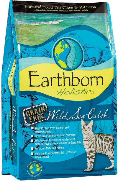 Earthborn Holistic Wild Sea Catch Grain-Free Dry Cat Food