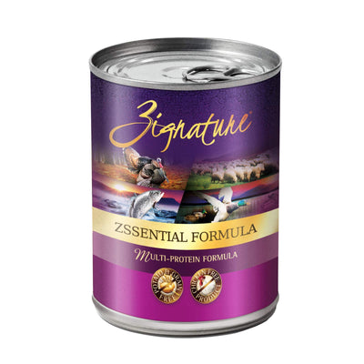 Zignature Zsssentials Formula Wet Dog Food 13oz, case of 12