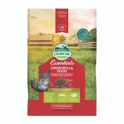 Oxbow Essentials Chinchilla Food - All Natural Chinchilla Food - 3 lb 9 (Packaging may vary)