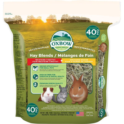 Oxbow Animal Health Oxbow Hay Blends - Western Timothy & Orchard - 40 oz.