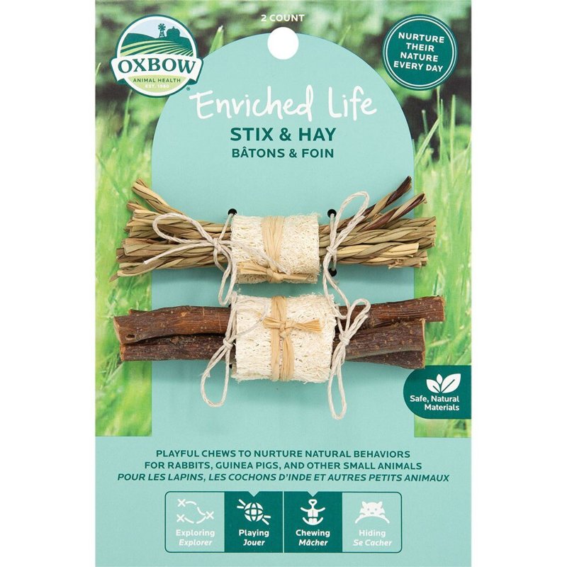 Oxbow Enriched Life Stix & Hay