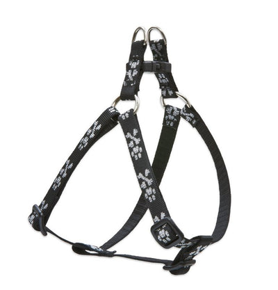 LupinePet Originals 1/2" Bling Bonz 12-18" Step In Harness for Small Dogs