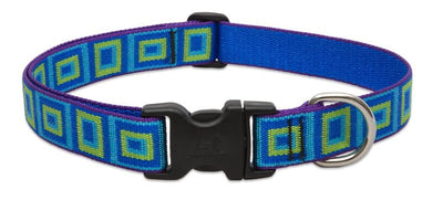 LupinePet Originals 1" Sea Glass 16-28" Adjustable Collar for Large Dogs