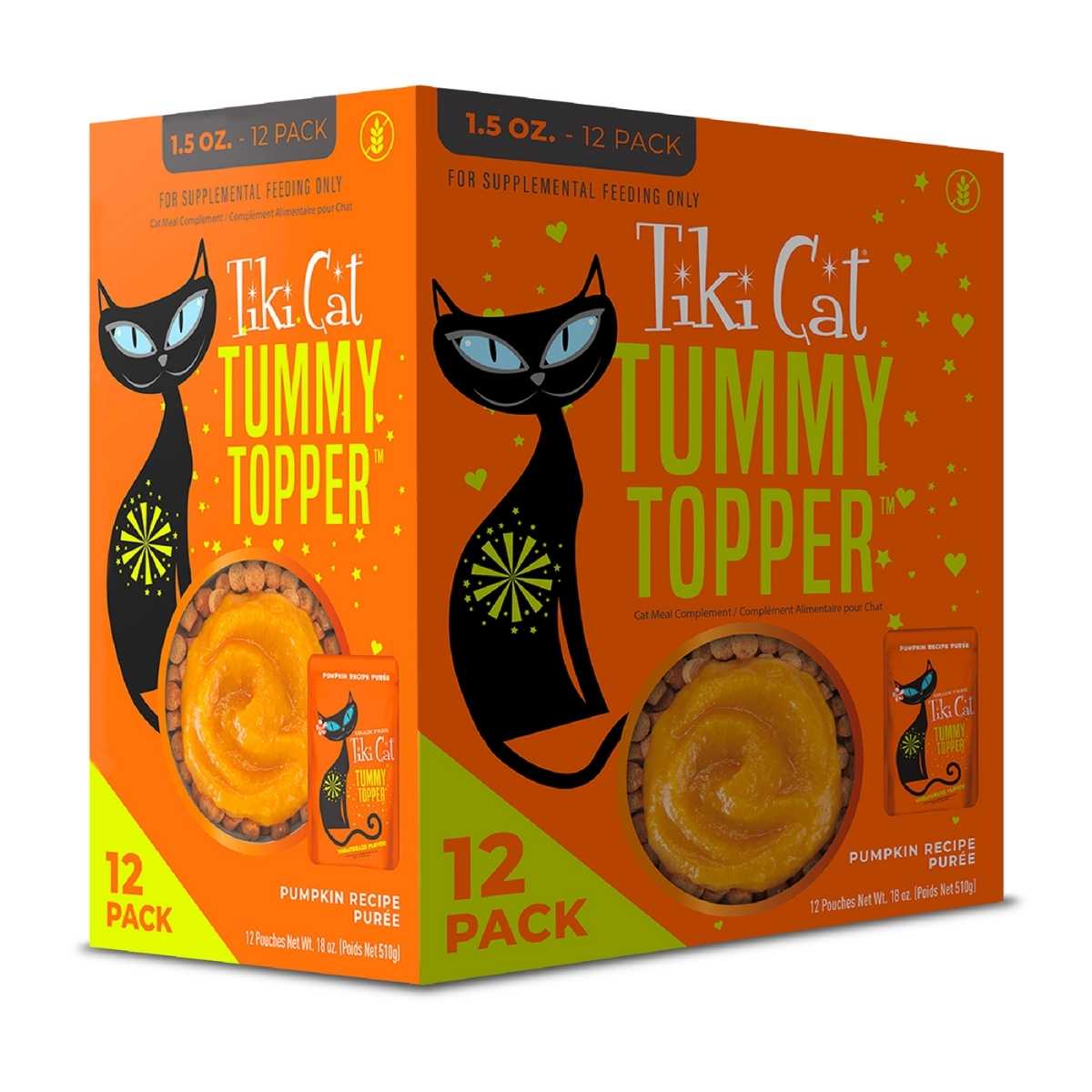 Tiki Pet Solutions Topper Multipack Tummy Topper- 12/1.5 oz Pouches